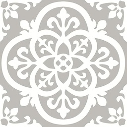WallPops FP2942 Medina Peel & Stick Floor Tiles, Grey,12 x 12 inches